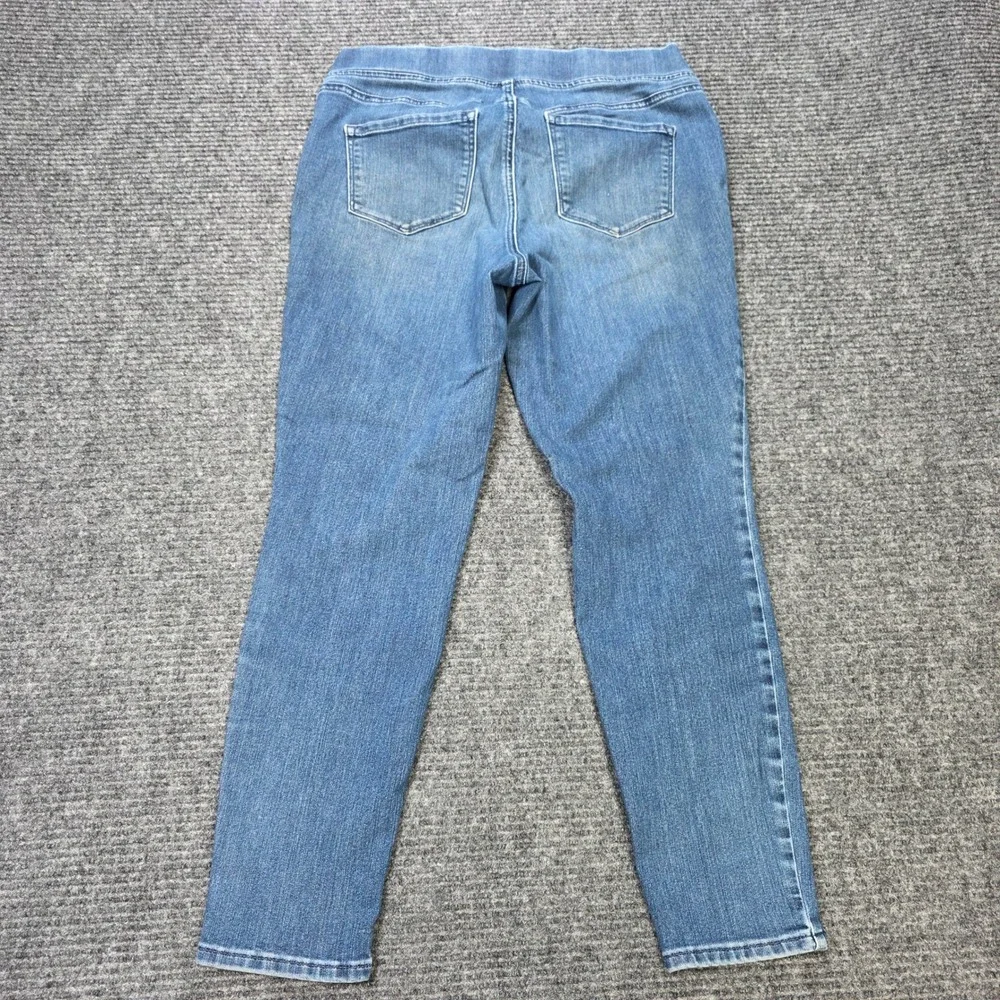 Talbots‎ Pull-On Jeggings Women's Size 10P Cascade Wash Blue Denim Slim Jeans